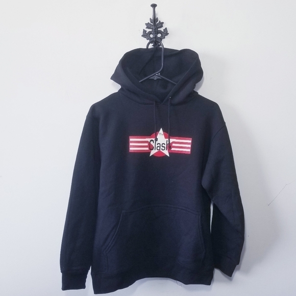 The Clash Punk Rock Band Hoodie Size S - Picture 1 of 3